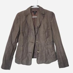 Vintage Alfani Silk Linen Blazer